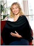 Baby BuBu Nursing Poncho: Black