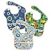 Bumkins SuperBib 3 Pack -Blue Fizz/OnTheGo/Owls