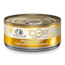 Wellness CORE Natural Grain Free Wet Canned Cat Food, Indoor Recipe, 5.5-Ounce Can (Pack of 24)