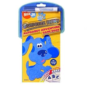 Blue's Clues Surprise Ink! Alphabet Adventure Game Book by