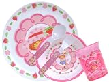Strawberry Shortcake Breakfast Set Bowl, Tumbler Bonus Fork & Spoon