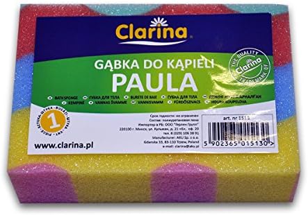 Clarina Bath Sponge - Paula Rectangle