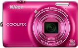 Nikon Coolpix S6300 Digitalkamera (16 Megapixel, 10-fach opt. Zoom, 6,7 cm (2,7 Zoll) Display, bildstabilisiert) pink