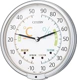 CITIZEN (シチズン) 温度湿度計 ライフナビ200 4種類の注意喚起 高精度センサー 掛置き兼用 9CZ200-019 Webサービス