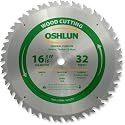 Oshlun SBW-164032 16-5/16-Inch 32 Tooth ATB Beam Saw Blade with 1-Inch Arbor