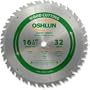Oshlun SBW-164032 16-5/16-Inch 32 Tooth ATB Beam Saw Blade with 1-Inch Arbor