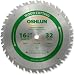 Oshlun SBW-164032 16-5/16-Inch 32 Tooth ATB Beam Saw Blade with 1-Inch Arbor