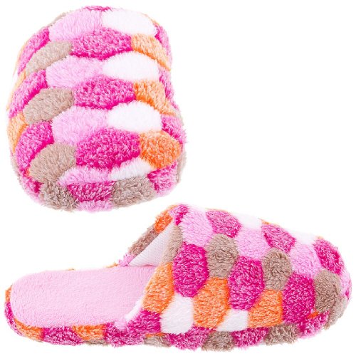 Pink Dot Slip On Slippers for Women