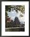 Moat Around Matsumoto Castle, Nagano Prefecture, Kyoto, Japan Framed Art Poster Print by Christian Kober, 18x22