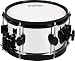 Pacific Drums by DW 805 Chrome-Over-Steel Snare Drum, Black Hardware 6 X 10