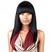 ISIS BROWN SUGAR Human Blended Full Wig - BS103 (#F1B/30 - Off Black/Medium Brown)