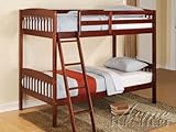Winston Cherry Finish Bunk Bed