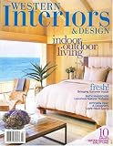 Magazines : Western Interiors and Design