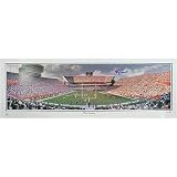 Steve Spurrier Florida Gators - The Swamp - Autographed Panoramic Photograph