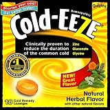 Quigley Cold Eeze Natural Herbal Flavor Cold Drops Lozenges Bag   18 Drops