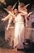 William Adolphe Bouguereau (L'Innocence) White Wood-Mounted Art Poster Print - 13