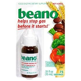 Beano Food Enzyme Dietary Supplement Drops ( 75 Servings ) - 0.51 Oz ( 15 Ml ) by Beano