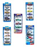 Hot Wheels 5 Car Gift Pack (Styles May Vary)