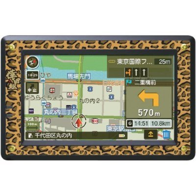 エディア MAPLAS ワンセグTV内蔵ポータブルナビゲーション 『KODA KUMI Driving Navi ~倖田組~』 E-100MP-BKE09KDK