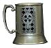 Ornate Celtic Cross Swarovski Crystal Stainless Steel Tankard