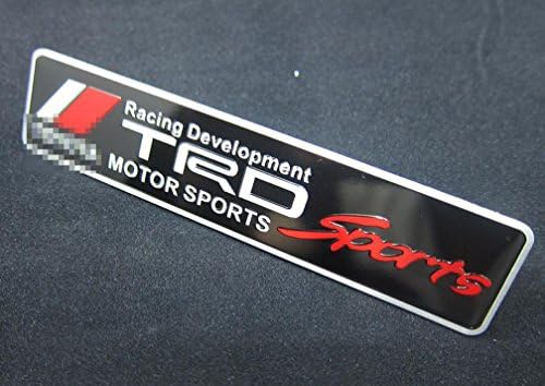 Harvard kid DIY Car Parts Aluminium Decal Emblem Badge Sticker for Toyota All Models TRD