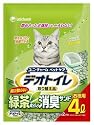 1週間消臭・抗菌デオトイレ 取替え専用 飛散らない緑茶・消臭サンド 4L
