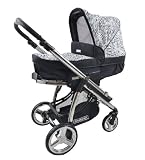 Bebecar Ip-op Convertible Pushchair Chrome Chassis (Savannah)