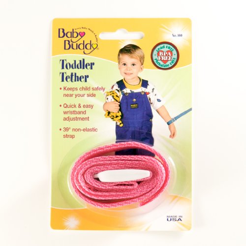 Picture of Baby Buddy Baby Buddy Toddler Tether, Pink BB00164-PINK (Baby Harnesses)