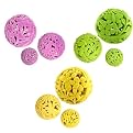 Patterned Spring Globes Set of 3
