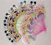 fashion novelty fan mickey hello kitty plastic hand fan hand fans cartoon hand fans