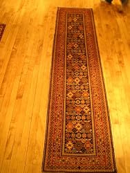 Handmade Pakistani Khyber Shirvan Rug 2'6"x10'10"