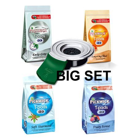 Senseo Pickwick -- Big Set Normal -- 80 Pickwick Tee Pads + Tee Padhalter Normal