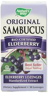 Nature's Way Sambucus Lozenge, 30 Count