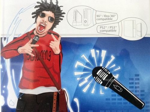 Singstar 5in1 Adapter + 2x Mikrofone