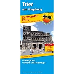 Radwanderkarte Trier und Umgebung: Mit Ausflugszielen, Einkehr- & Freizeittipps, reissfest, wetterfest, beschriftbar und wieder abwischbar. 1:100000: ... reissfest, wetterfest, abwischbar, GPS-genau