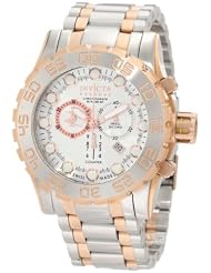 Invicta Men's 0817 Reserve Chronograph Silver Dial Stainless Steel Watch
