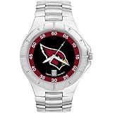 LogoArt Arizona Cardinals Pro II Stainless Steel Watch