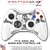 Chrome Skull on White Skin by WraptorSkinz TM fits XBOX 360 Wireless Controller (CONTROLLER NOT INCLUDED)