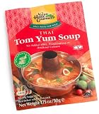 Asian Home Gourmet Thai Tom Yum Soup (Hot), 1.75-Ounce Packages (Pack of 12)
