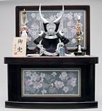 五月人形　兜「押花」兜収納セット（春慶塗）NO.A・１８号【送料無料】【五月人形】