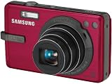 Samsung IT100 Digitalkamera (12 Megapixel, 5-fach opt. Zoom, 7,6 cm (3 Zoll) Display, Bildstabilisator) rot - 