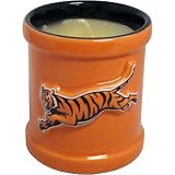 Cincinnati Bengals Sculpted Votive Candle Holder with Vanilla Scented Candle ( Bengal Logo ) - B0009UKXWQ