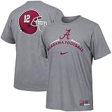 Nike Alabama Crimson Tide Ash 2008 Practice T-shirt
