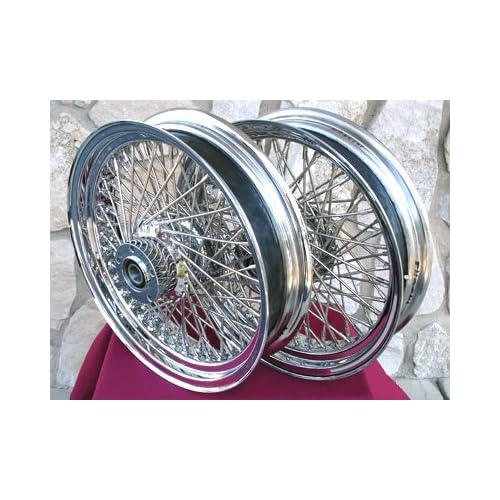16X3.5 80 SPOKE WHEEL SET FOR HARLEY TOURING MODELS ROAD KING, ROAD
