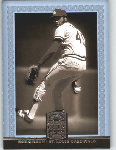 2005 Donruss Greats #92 Bob Gibson - St. Louis Cardinals (Baseball Cards)