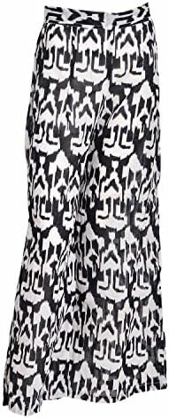 Textile India Women's Cotton Patterned Pants (PJS106)