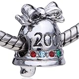 Pandora Style Bead 2008 Christmas Bell European Charm Bead Fits Pandora Bracelet 51 cqD7XLZL. SL160 Pandora Style Bead 2008 Christmas Bell European Charm Bead Fits Pandora Bracelet