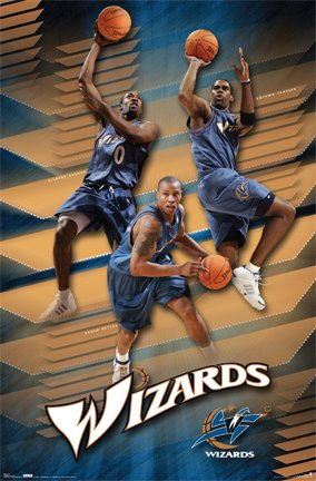 Washington Wizards Poster Team 2 Collage Vs 3 Nba 4160