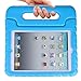 iPad Mini Case, TabPow [Kids Case] - [Shockproof][Drop Protection][Heavy Duty] Kids Children EVA Case Cover with Carrying Handle Stand For Apple iPad Mini 1/2/3 (Retina Display) (Blue)
