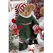 Sandi Sweetooth 14" Christmas Dressed Stuffed Teddy Bear by Bearington